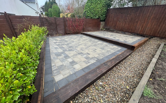 Block Paved Patio Transformation - Hook, Haverfordwest
