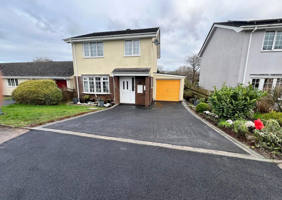 Driveway Widened & Transformed with Tarmac