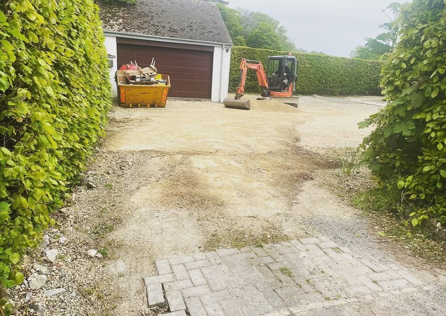 Modern Block Paving Driveway
