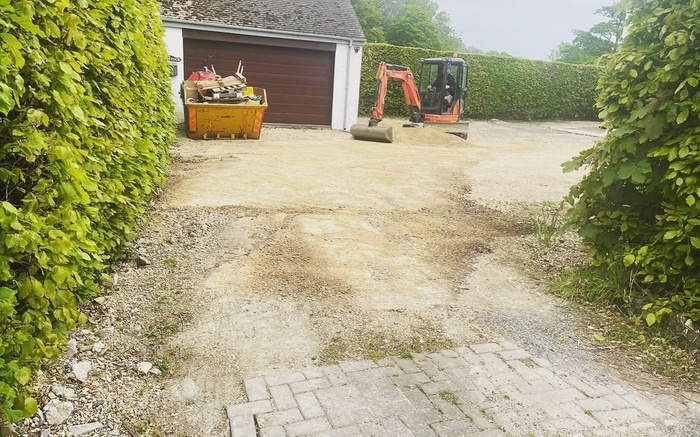 Modern Block Paving Driveway