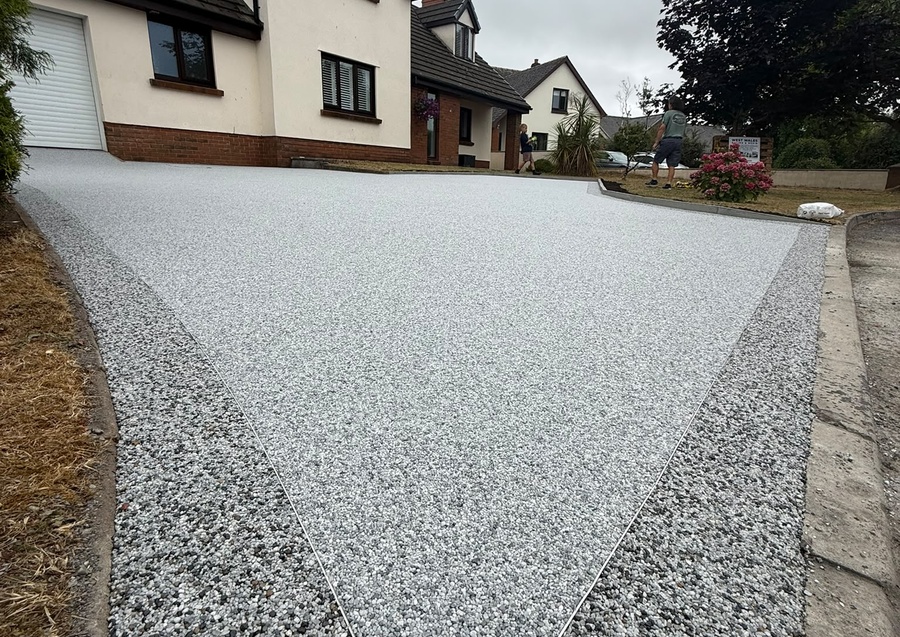 Resin Bound Driveway Transformation - Pembrokeshire