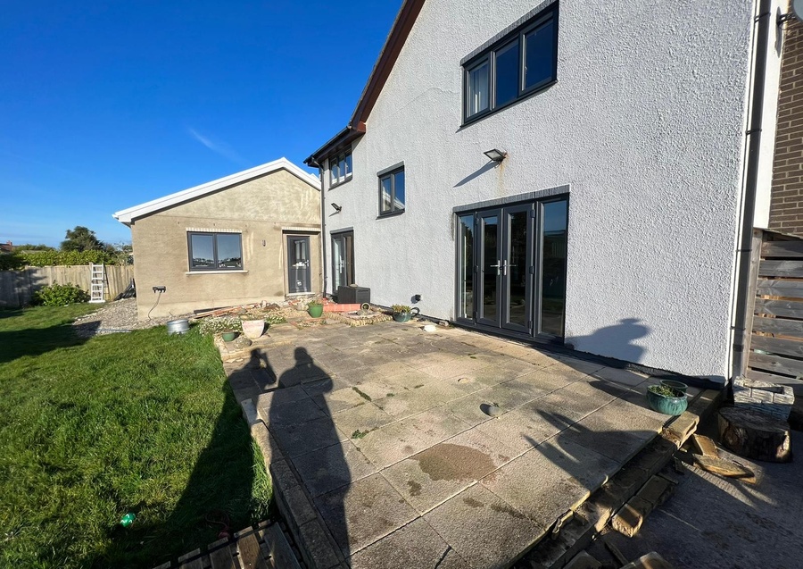 Slate Grey Shannon Paved Patio, Manorbier