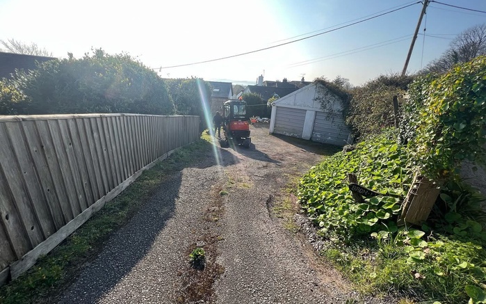 Tarmac Driveway & Retaining Wall Installation - Penally