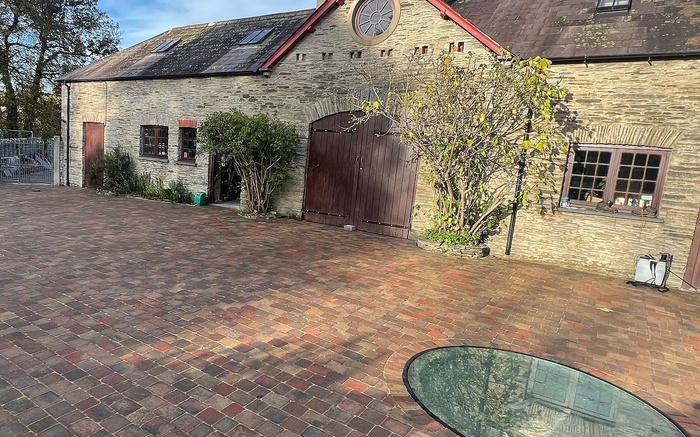 Tegula Block Paving, near Cardigan